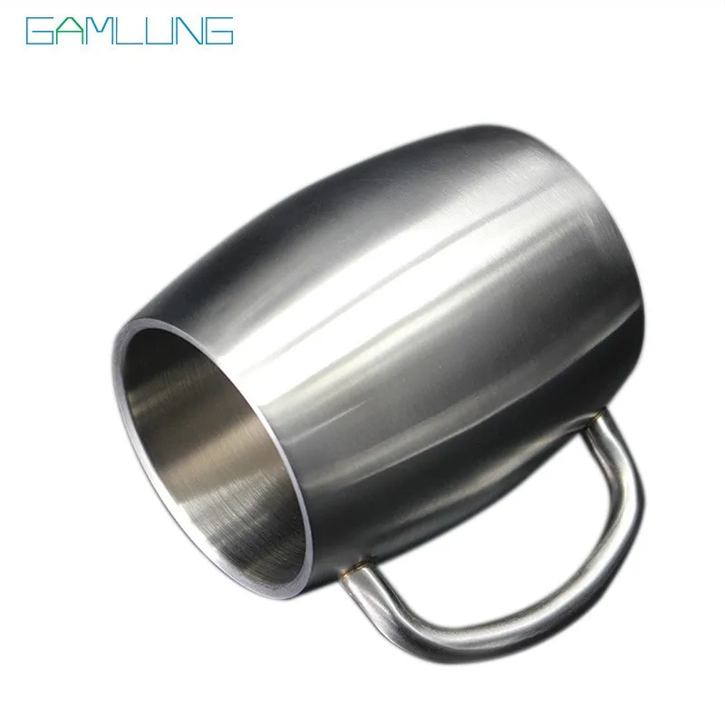 Бренд gamlung Подарочная коробка пивная кружка из нержавеющей стали Stein двухслойные