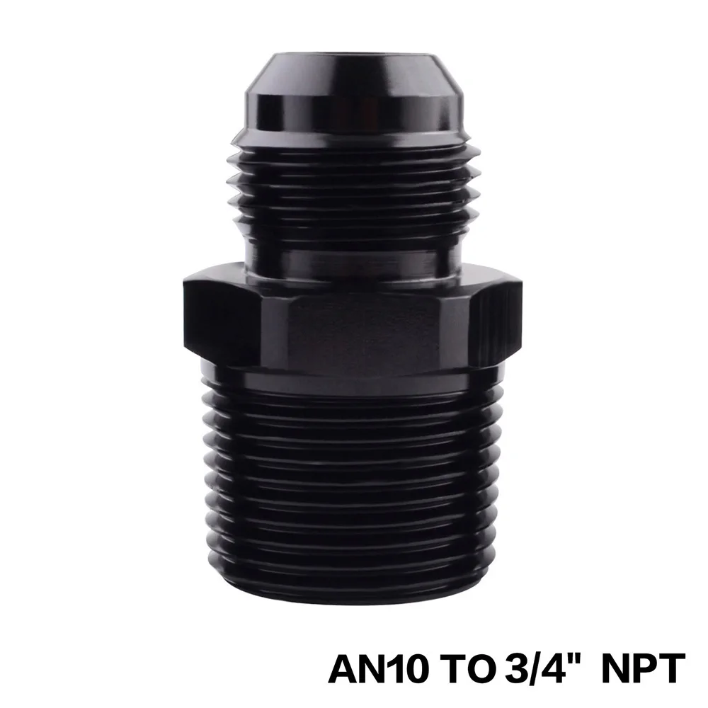 Злые энергии Алюминий мужской AN8 до 1/" AN8 до 3/8" AN6 до 3/" AN4 до 1/4" NPT прямой переходник масляный Охладитель Двигателя Запчасти