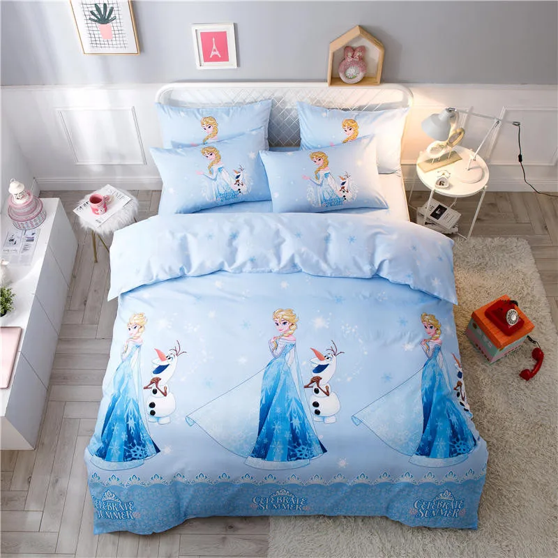 Эльзы из мультфильма &quotХолодное сердце&quot двойной размер постельное бельё один