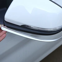 for bmw x1 f48 1 2 series active tourer f45 f46 218i 16 19 abs matte silver side rearview mirror strips trim for bmw x2 f47 2019