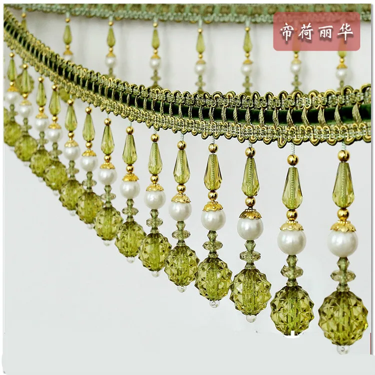 Африканская кружевная ткань бисерная лента 6 метров аксессуар Свадебный декор