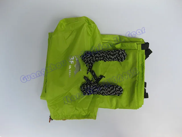 210T PU покрытие 3F UL Gear 3*3m наружный брезент высокое качество пляжный тент|beach awning|tarp