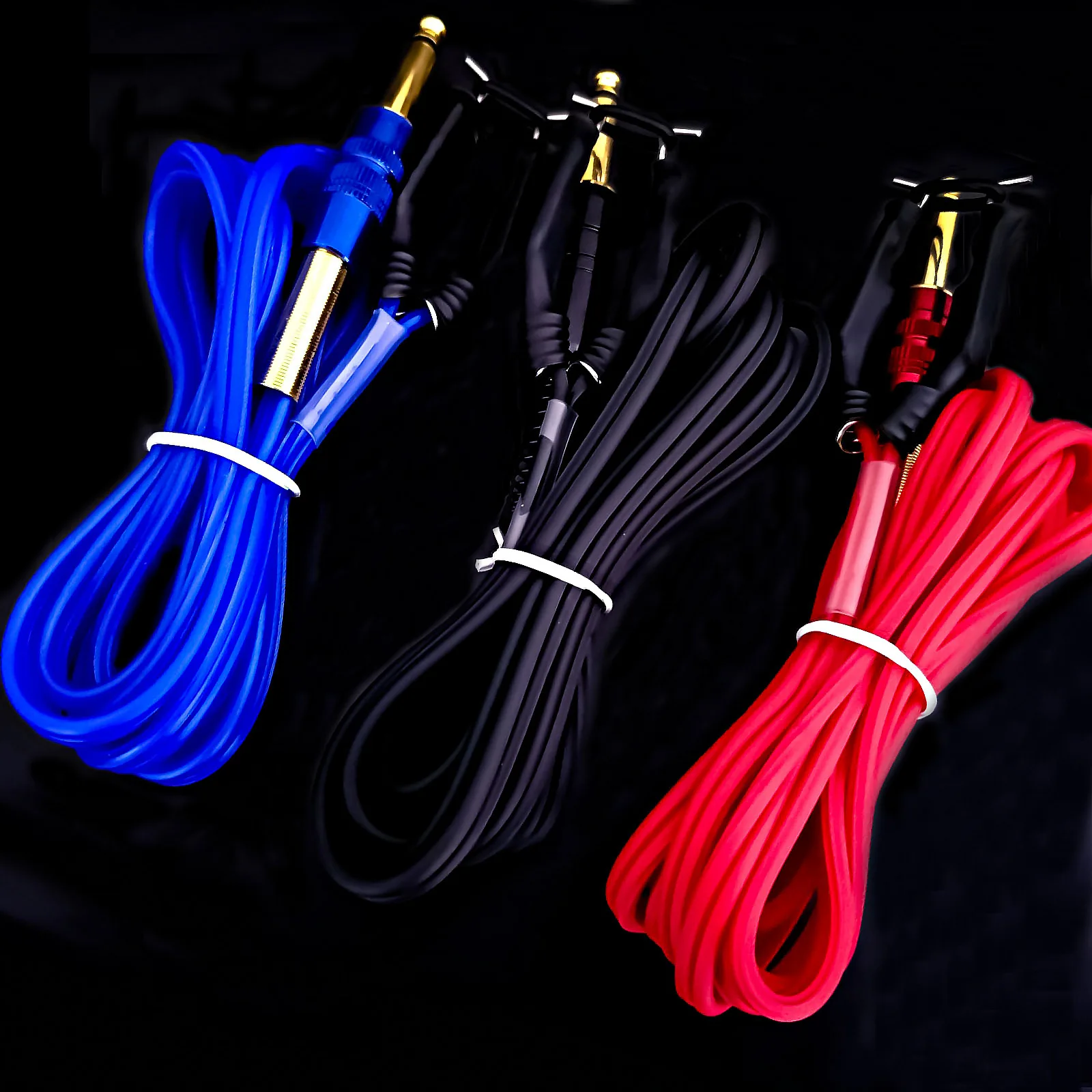 1 7 м провод кабель татуировки Клип шнур алюминиевый сплав силиконовый гель для