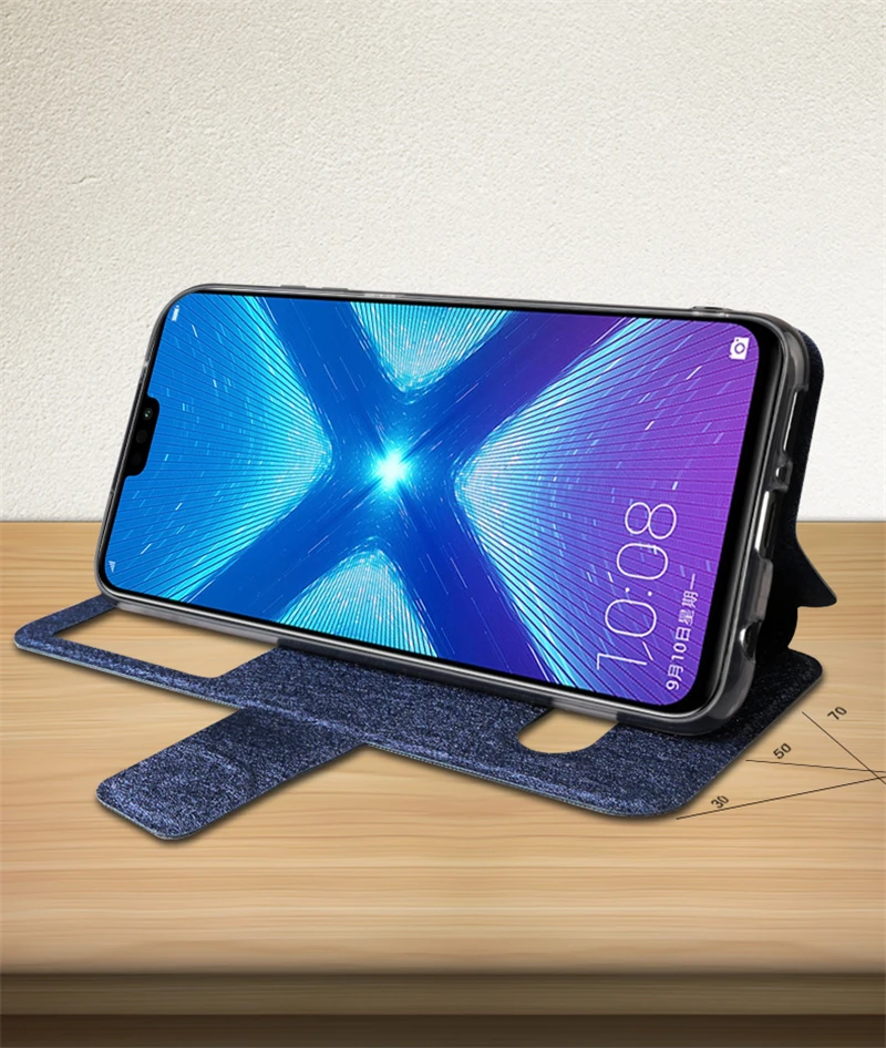 Mofi для huawei honor 8X Max для huawei honor 8X силиконовый флип-кейс Роскошный чехол из искусственной кожи honor 8x для huawei honor 8X Max чехол