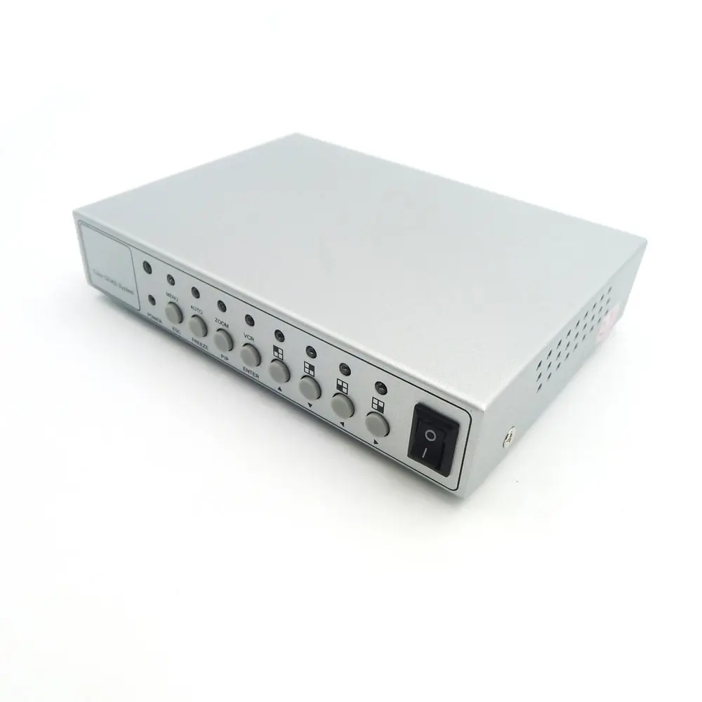 Разветвитель для видеокамеры в металлическом корпусе с пультом ДУ|adapter bnc|switcher