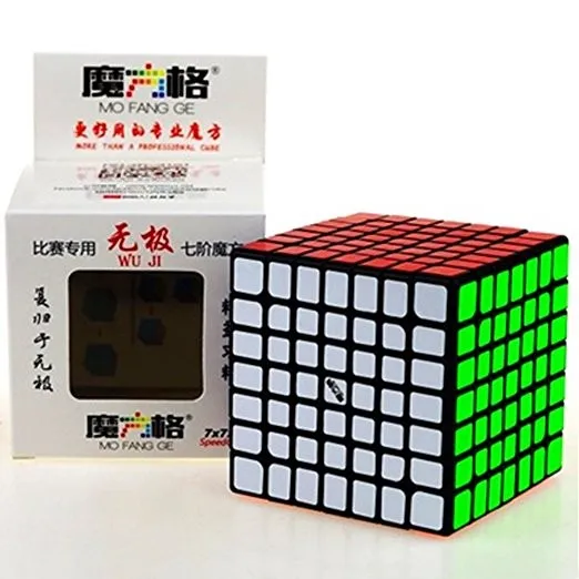 Ци Wuque черный Qiyi Wushuang Stickerless Qiyi Wuhua черный Qiyi Wuji Stickerless Mofangge белый