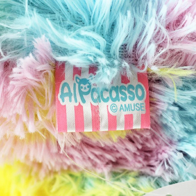 Радуга 1 * Vicugna альпака Альпака Плюшевые Игрушки Японский Мягкие Alpacasso Детские