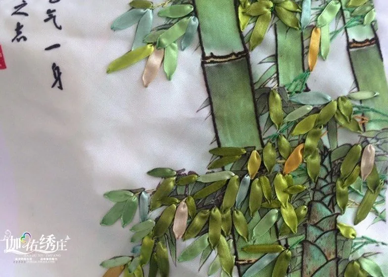 Набор для вышивки бамбуковая Орхидея|ribbon embroidery kits diy|diy embroiderydecorative decorative |