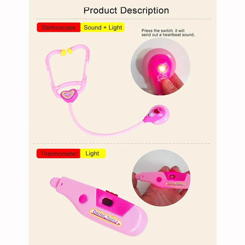 Дети скорой помощи доктор игрушки Медсестра Косплей стоматолога медицинская