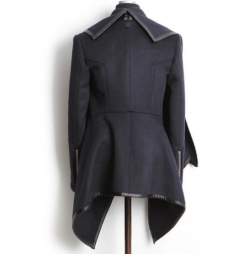 Новое Женское модное зимнее шерстяное пальто женские куртки с длинным рукавом