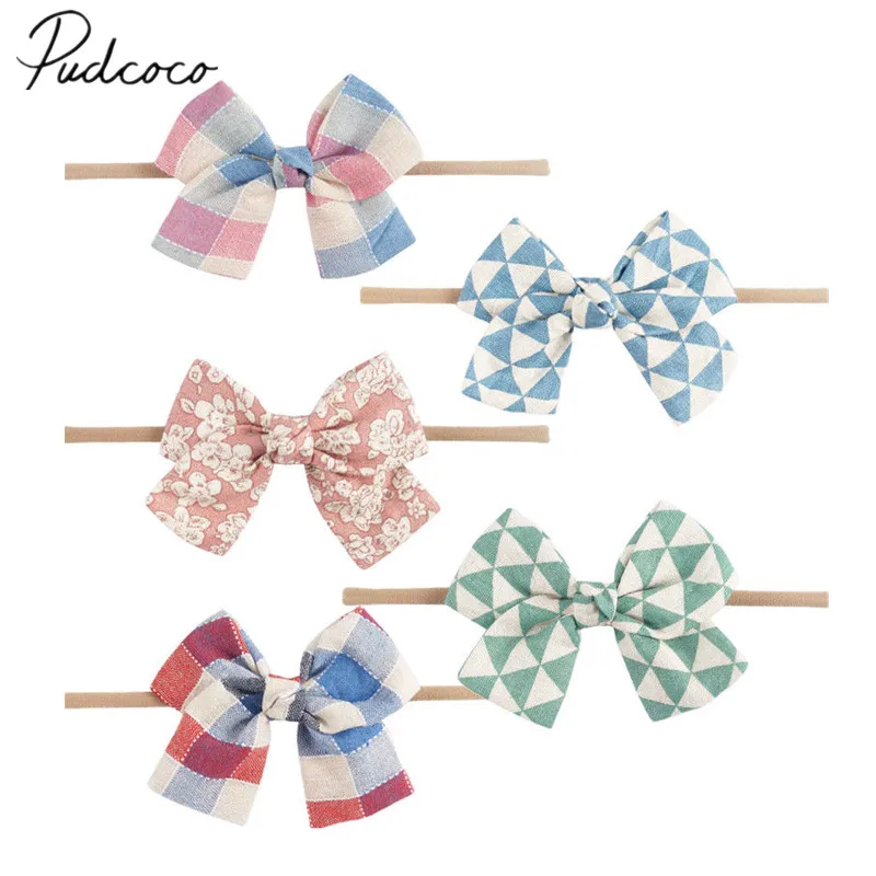 Повязка на голову для новорожденных Эластичная головная повязка волос 5