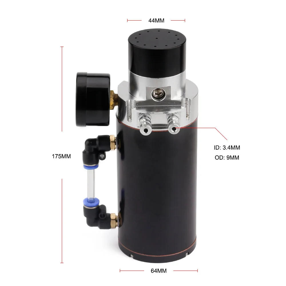Алюминиевый резервуар для моторного масла CNSPEED Воздухопроницаемый бак/банка +