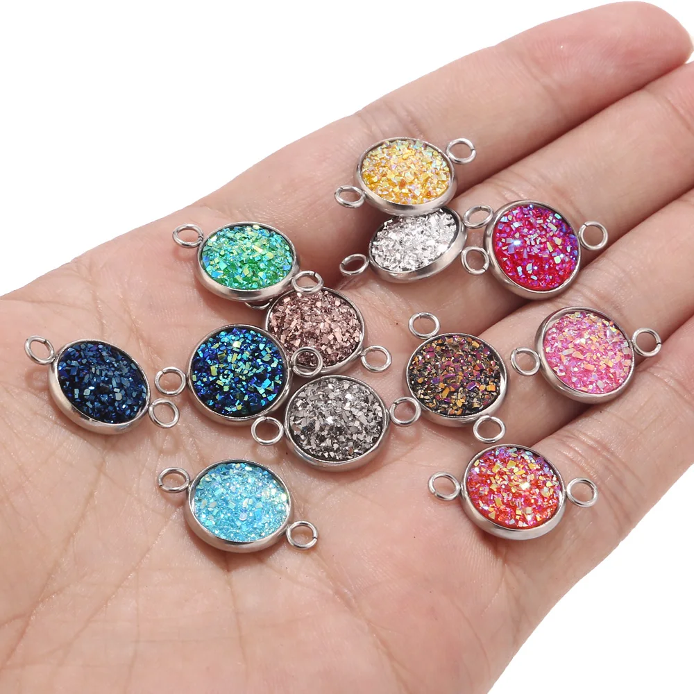 304 нержавеющая сталь Бейл звенья для браслета серьги ожерелье ювелирные