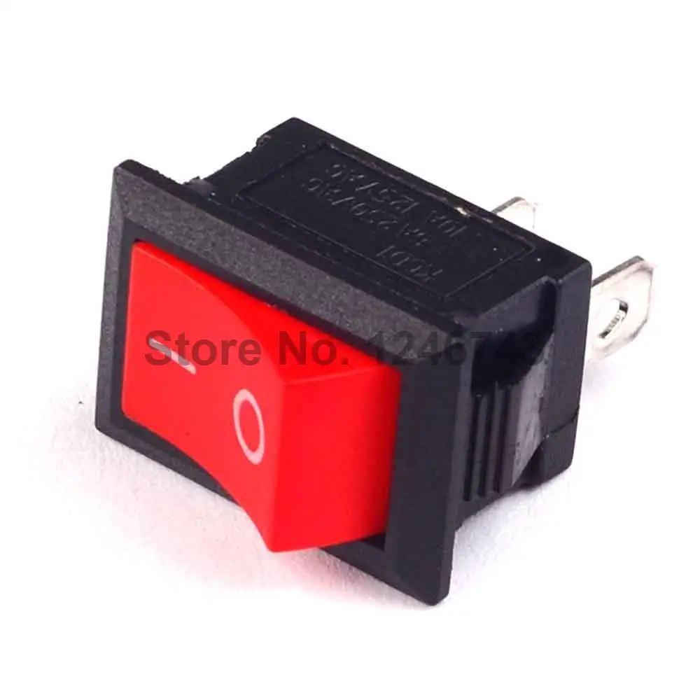 5 шт. встроенный кнопочный мини Переключатель KCD117|on/off rocker switch|switch switchswitch 2pin |