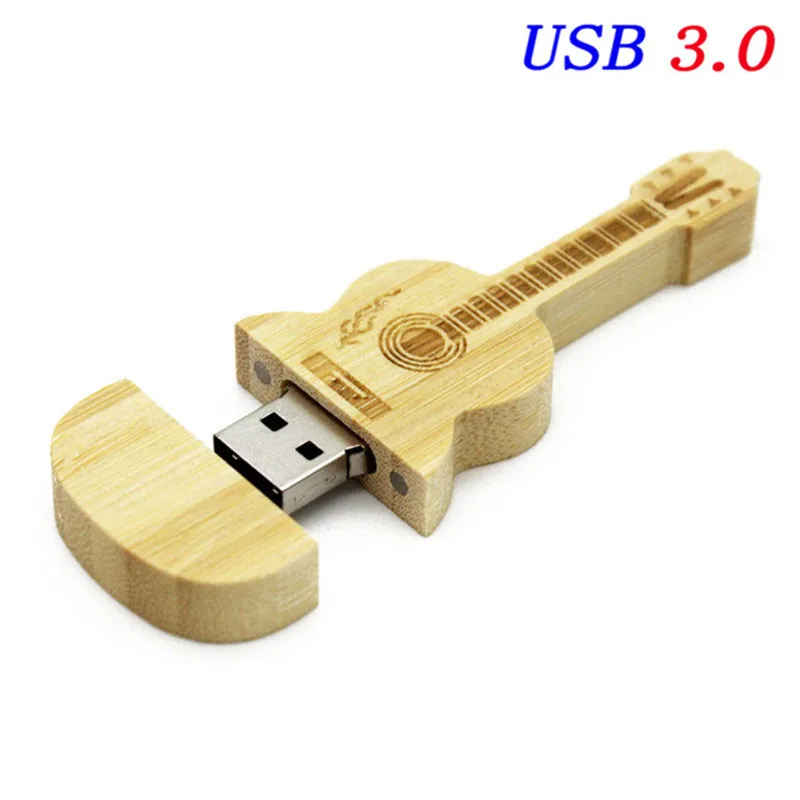 JASTER USB 3,0 деревянная гитара usb флеш-накопитель Виолончель Флешка 8 ГБ 16 ГБ 32 ГБ Музыкальная карта памяти Флешка u диск флешка - Цвет: B