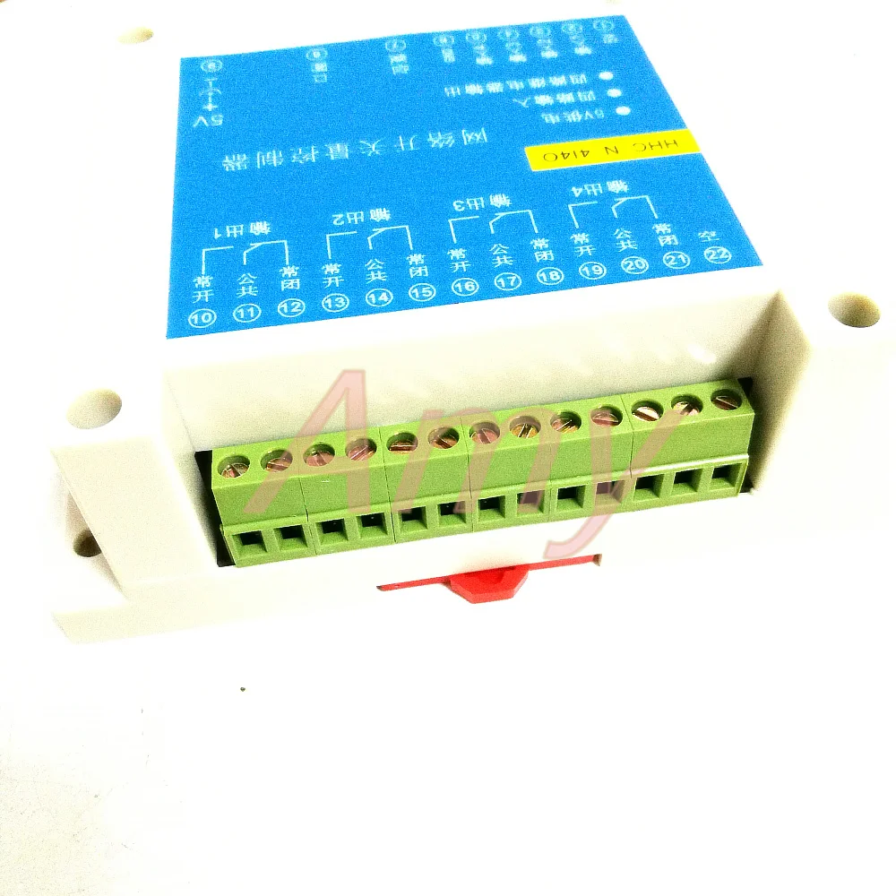 4 в из сетевого переключателя проходят через Ethernet-реле умный дом дистанционного