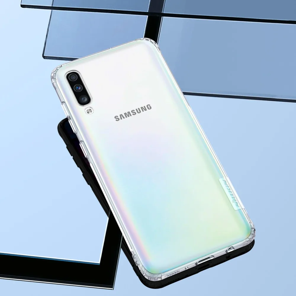 Tpu чехол для samsung Galaxy A70 NILLKIN Nature ясно ТПУ ультра тонкий чехол для samsung A70 мягкий чехол для Galaxy A70