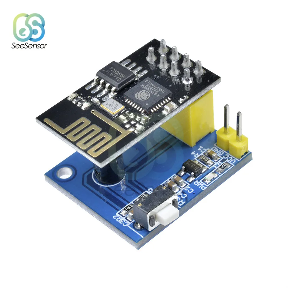 ESP8266 ESP01 DS18B20 модуль датчика температуры и влажности Esp8266 Wi Fi беспроводная плата