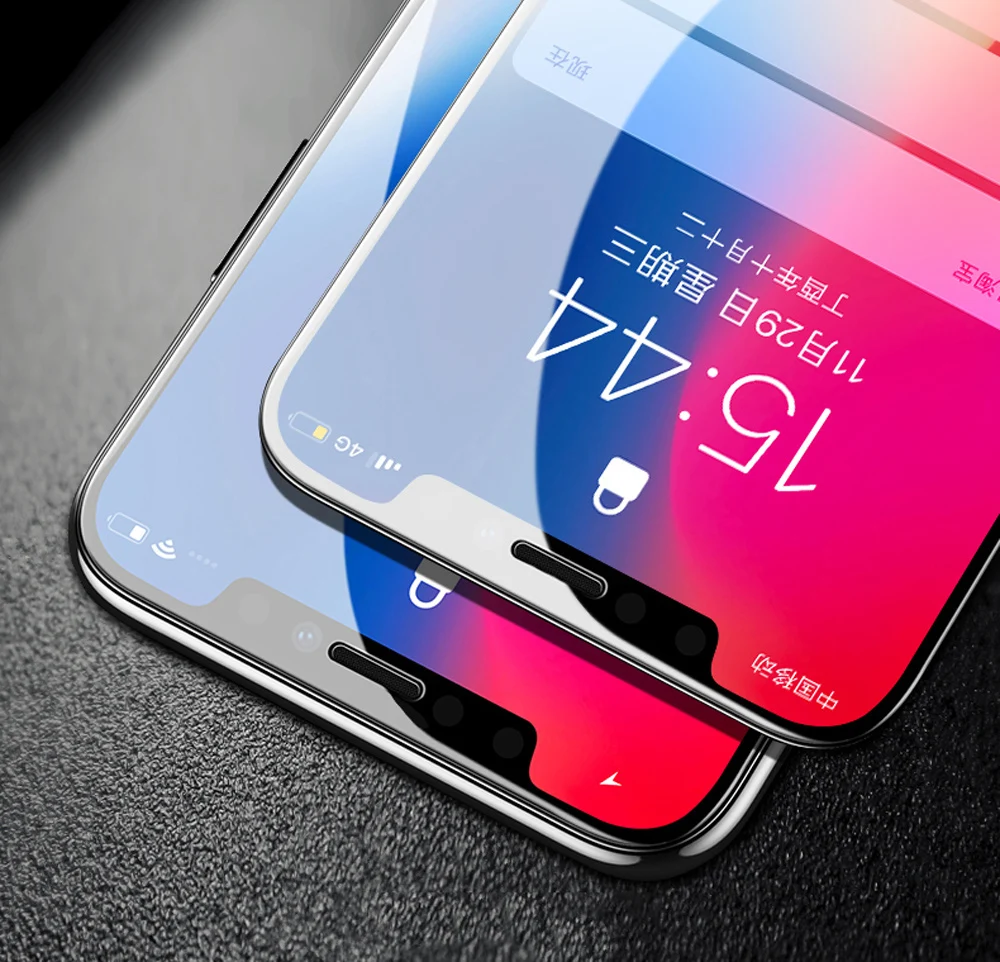 7D экран протектор изогнутый край Полное покрытие защитное стекло для iphone XS MAX XR XS X 8 7 6 Plus 9H защитное стекло пленка