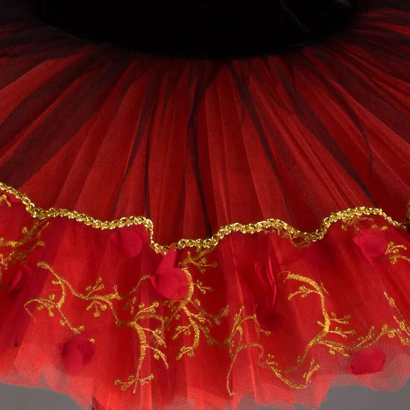 

Spanish Classical Ballet Tutu Spandex Bodice Ballerina Dance Costume Tutu Women&Girl Professional Classical Pancake Tutu