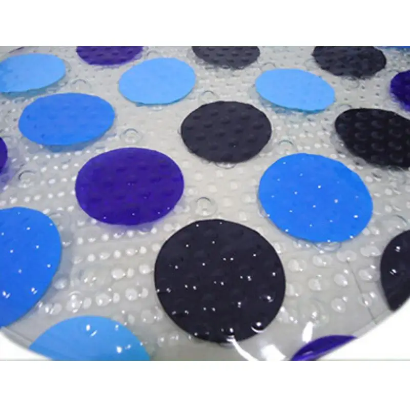 Круглый точечный Декор антимикробный ПВХ материал Нескользящие коврики для