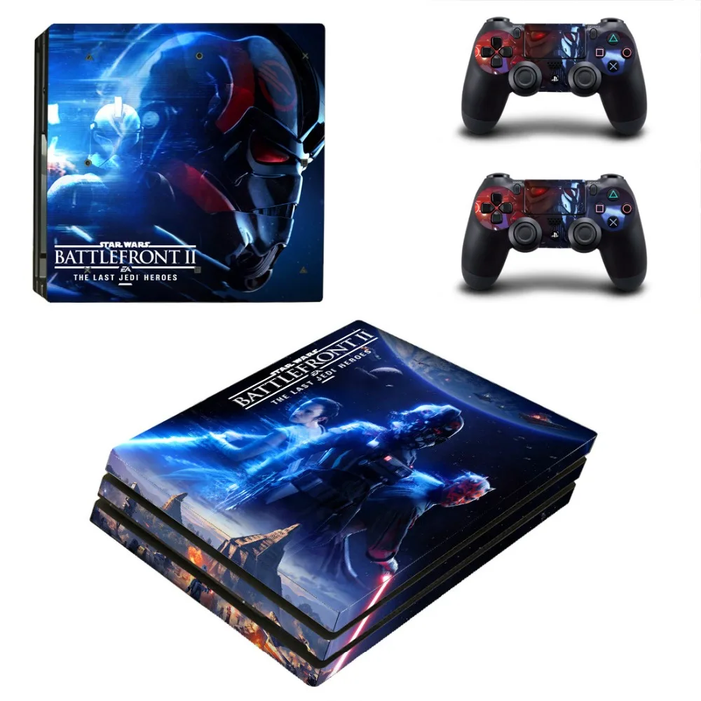 Горячая PS4 PRO наклейки на кожу Звездные войны Play station 4 Pro контроллер консоль игра