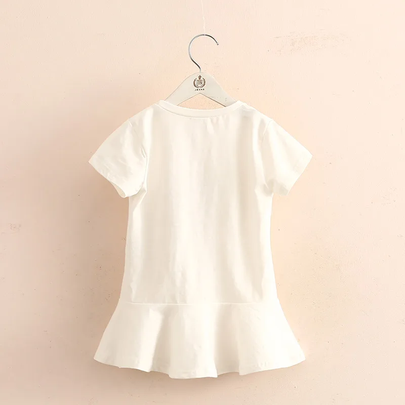 Baby print dress 2019 summer Korean version of the new girl children's wear short-sleeved qz-4629 | Детская одежда и обувь