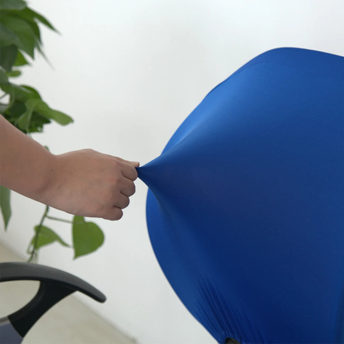 Чехол универсальный для офисного стула из спандекса 100% полиэстера | Дом и сад