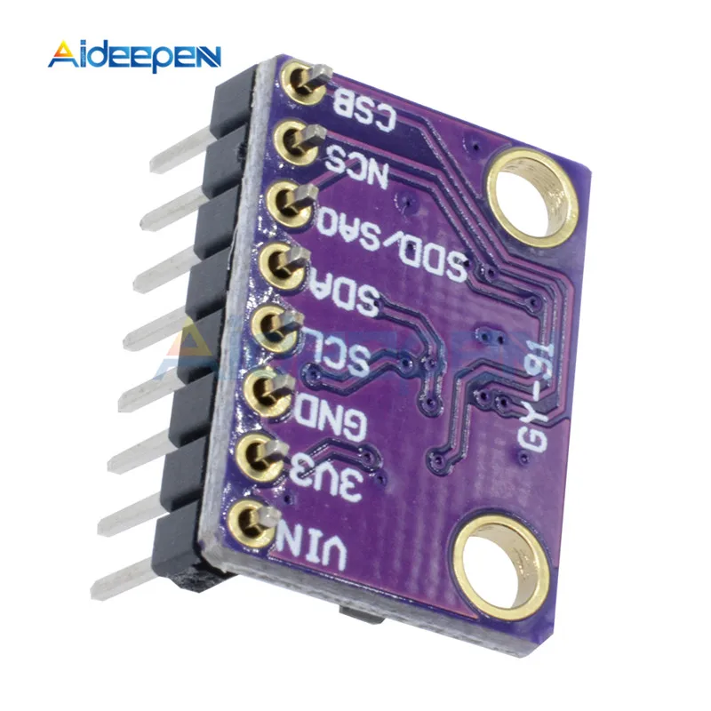 DC 3-5V MPU-9250 MPU9250 BMP280 SPI IIC/I2C 10DOF Acceleration 9-осевая сенсорная плата для Arduino | Инструменты
