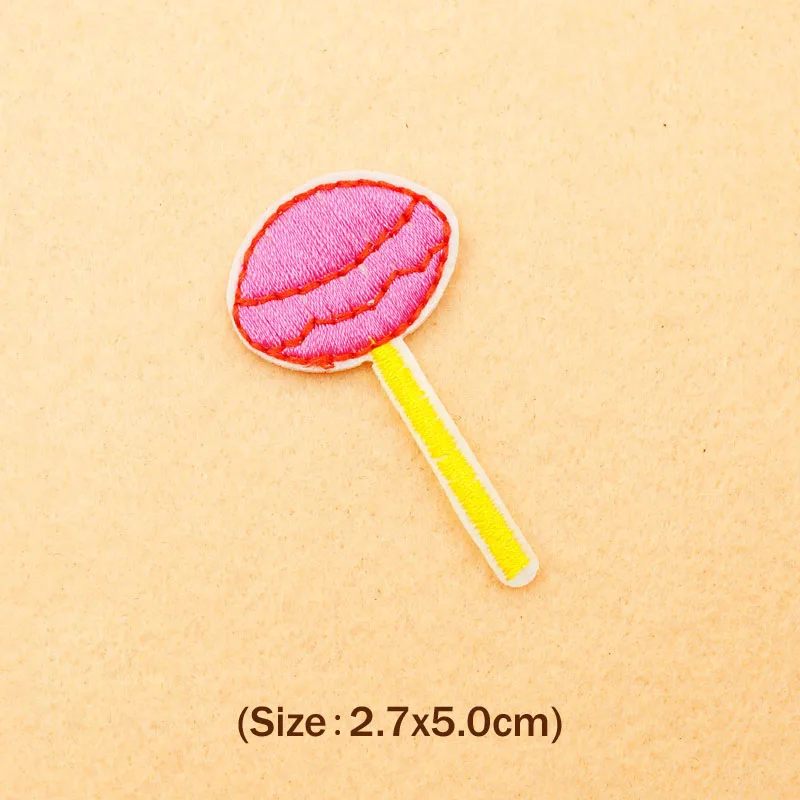 Lollipop (Размер: 2 7 Х5 0 см) сделай сам значки ткань джинсы ковбойские нашивки значок