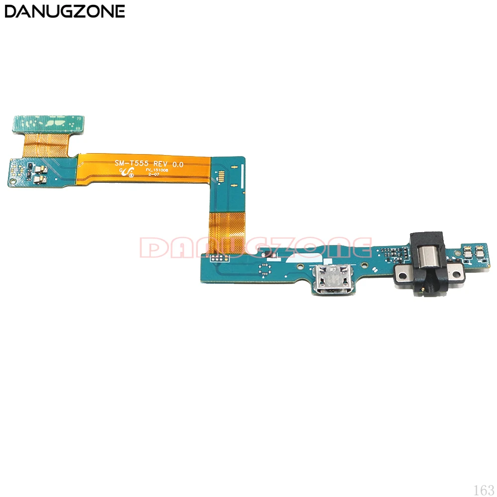 10 шт./лот для Samsung Galaxy Tab A 9 7 "T555 T550 SM T555 USB порт зарядки разъем док гибкий