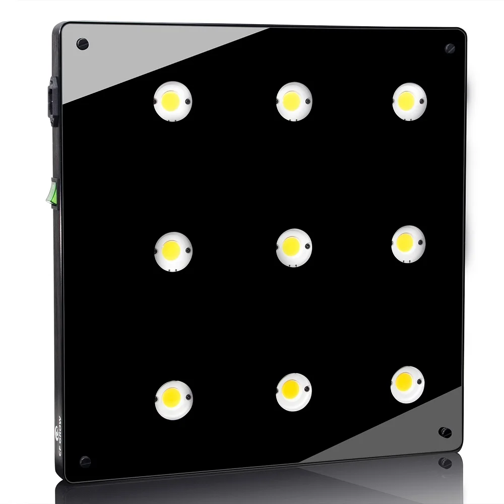 Ultra-thin COB LED Plant Grow Light Full Spectrum BlackSun S9 LED Panel Lamp for Indoor Hydroponic Plants All Growth Stage