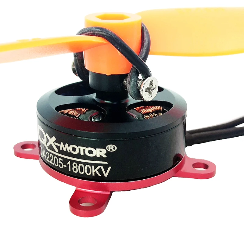 QX motor серия QA2205 kv1400 1800 внешний бесщеточный двигатель F3P с фиксированным