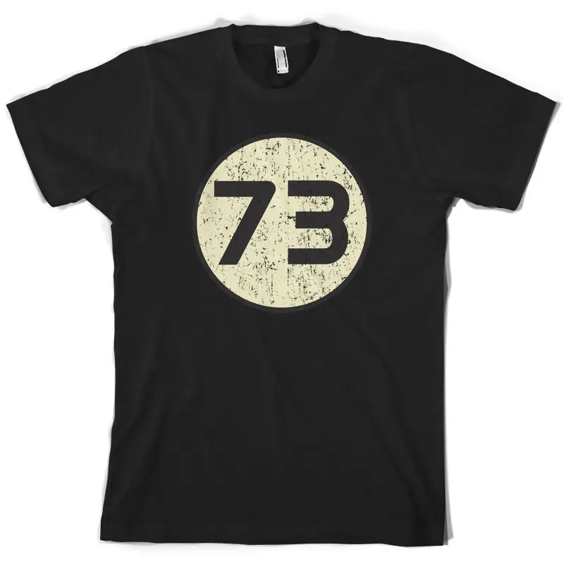 73 Logo Мужская футболка Sheldon TV бесплатная доставка UK P & PNew футболки Забавные топы