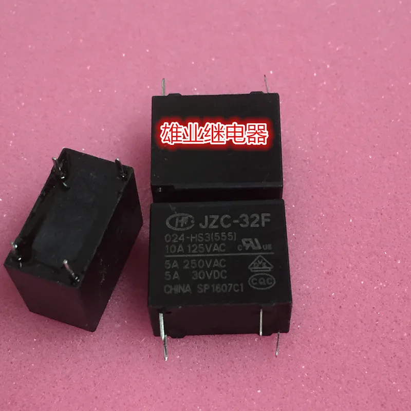 

JZC-32F 024-HS3555 реле 5А 4PIN