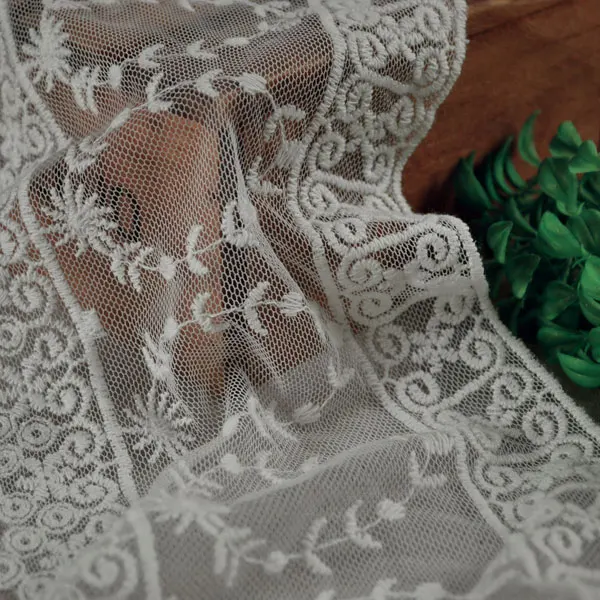 

X1401 14 cm high quality circle net cost/material/garment accessories DIY manual lace embroidery