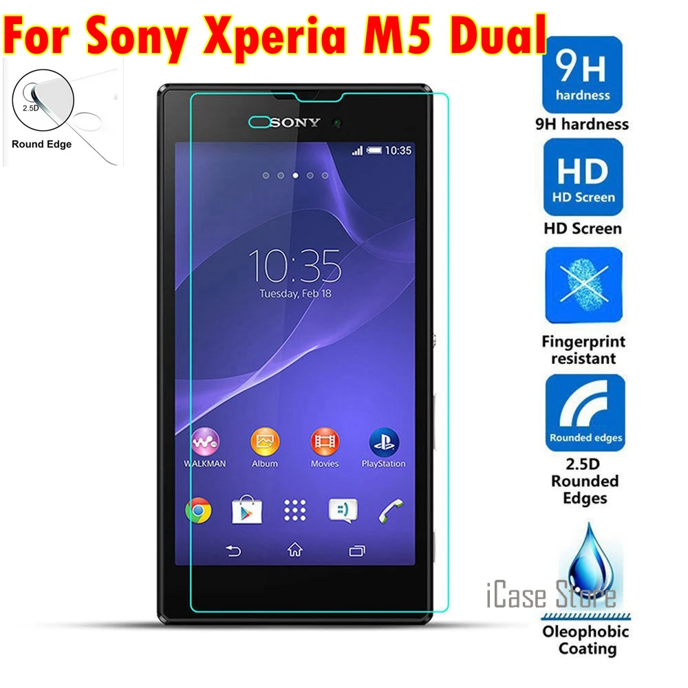 9H Премиум Закаленное стекло для sony Xperia M5 Dual E5633 E5603 E5643 E5663 E 5633 5603 чехол Защитная пленка для экрана для sony M5