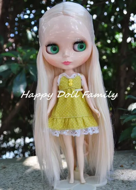 Кукла Blyth телесная кукла 2006 версия кремово белые прямые волосы DC32|doll couple|doll trolleydoll