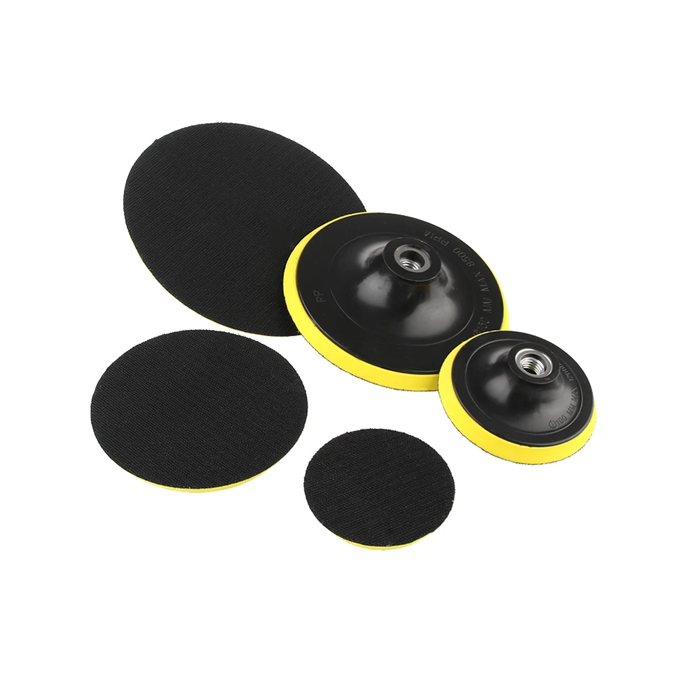 Профессиональная автомобильная полировальная подложка M14 3/4/5/6/7 дюйма с крючком и