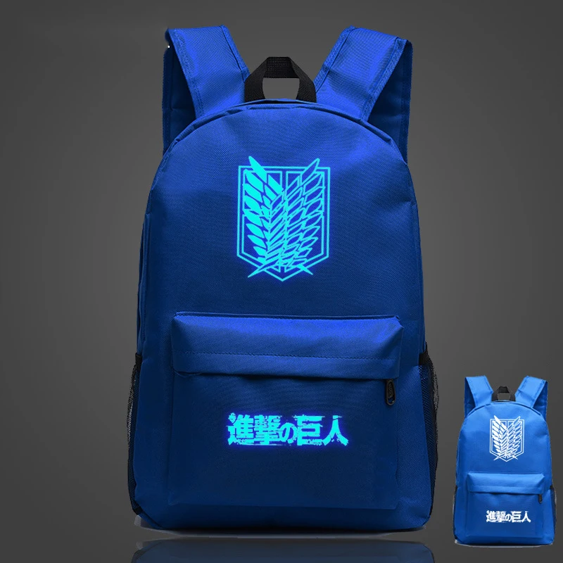 Cosplaylegend школьные сумки атака на титанов для подростков мужской рюкзак|attack on|attack on