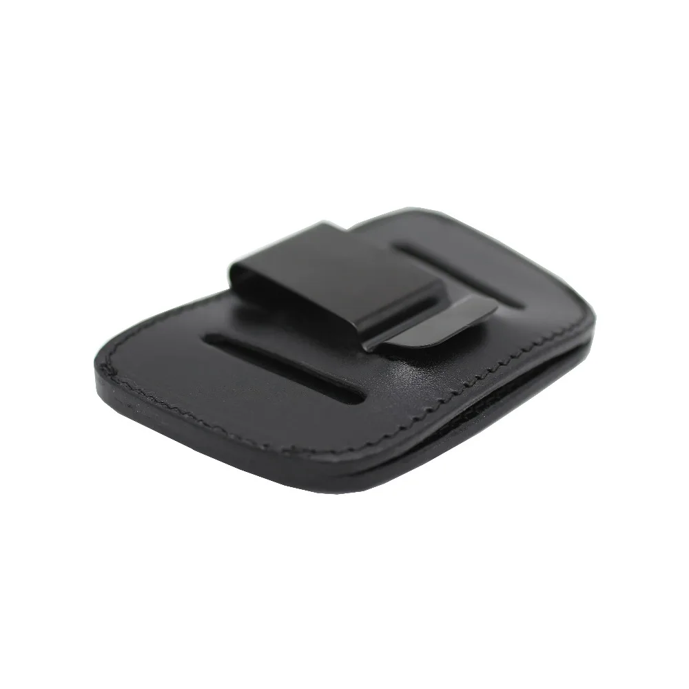 

Premium Leather Universal IWB or OWB Ambidextrous Belt SLIDE Holster Fit Most Popular Large and Medium Size Pistols