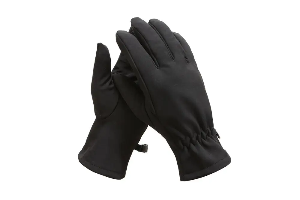 Black Перчатки из мягкой камуфляжной ткани с изображением орла акулы, флисовые перчатки, все тактические перчатки для езды на велосипеде, сохраняющие тепло - Цвет: Black