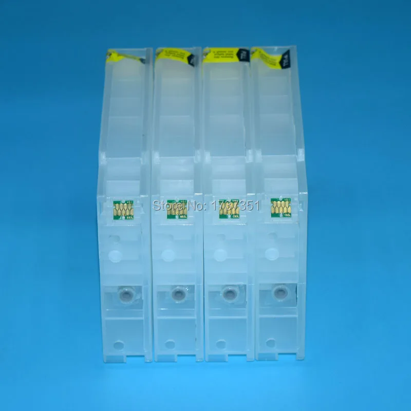 4 цвета IC93 IC93XL заправка чернильный картридж для Epson WorkForce PX-M7050 PX-S7050 M860F S860 принтер