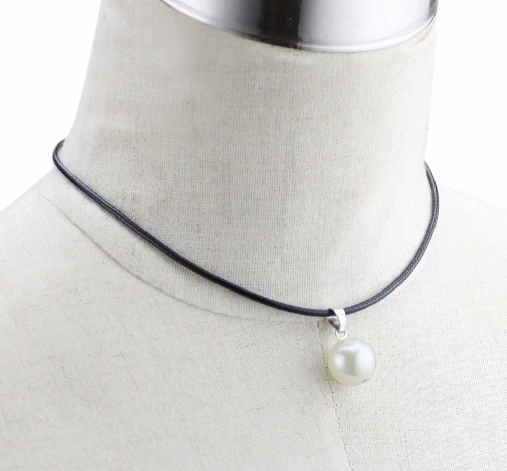 Женское Ожерелье чокер из натуральной кожи 15 19 дюймов|choker necklace|leather choker necklaceleather |