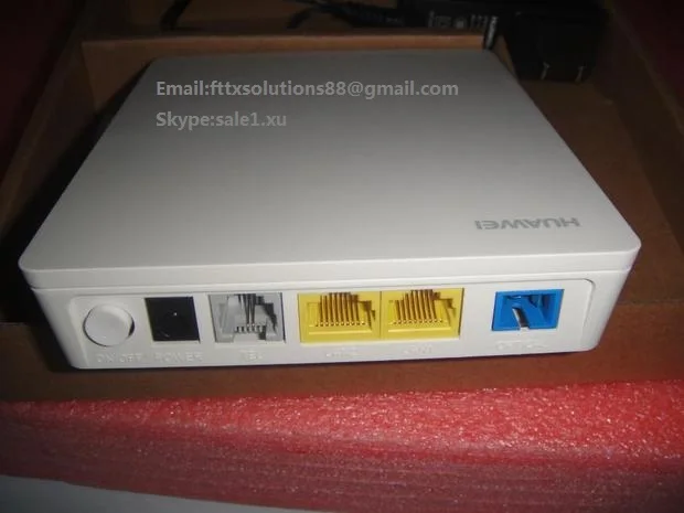HG8321R or HG8321 GPON ONU ONT 2 Lan ports + 1 telephone port | Fiber Optic Equipment