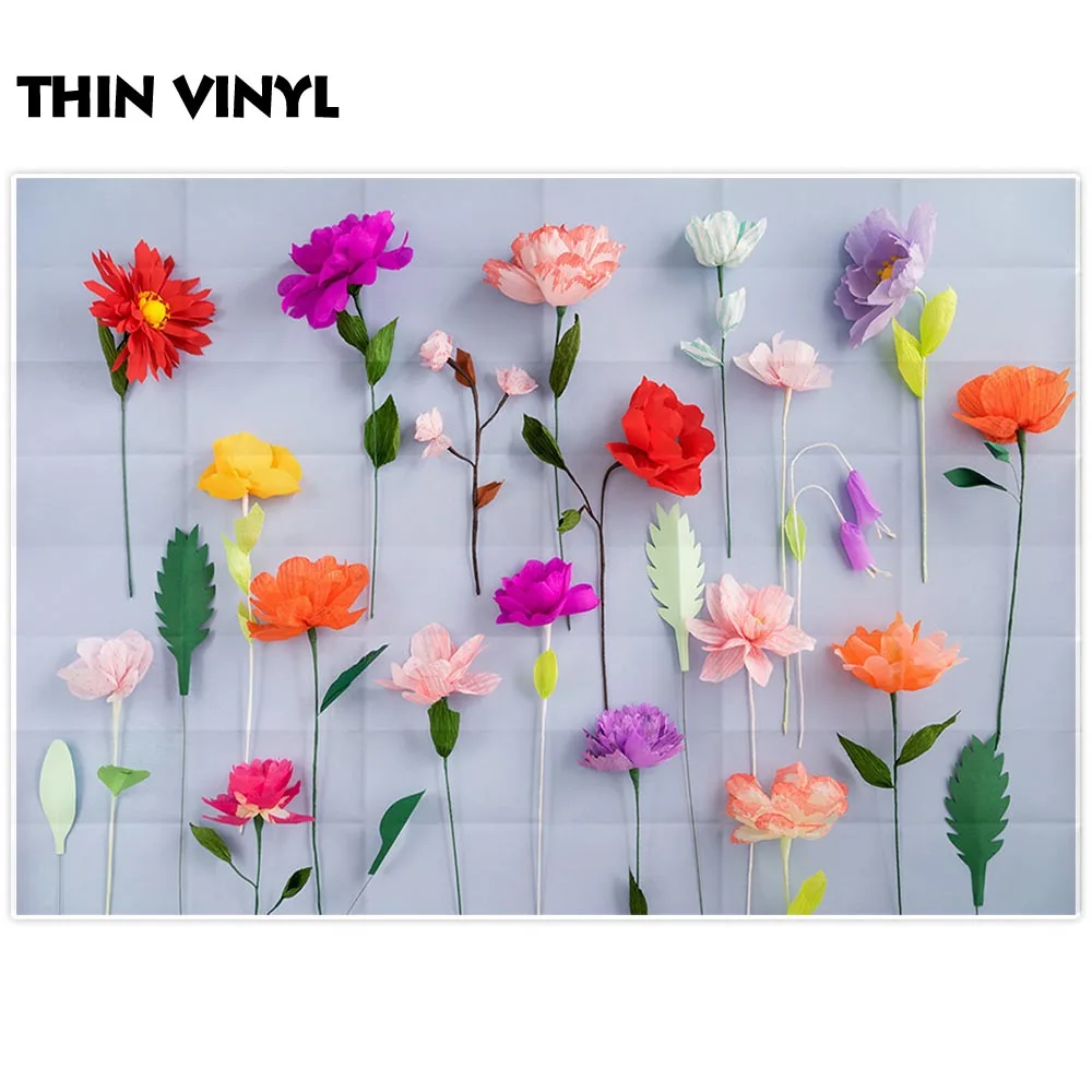 Allenjoy photography backdrops Flower colorful Romantic Valentine's Day photocall background for photo studio decoration | Электроника