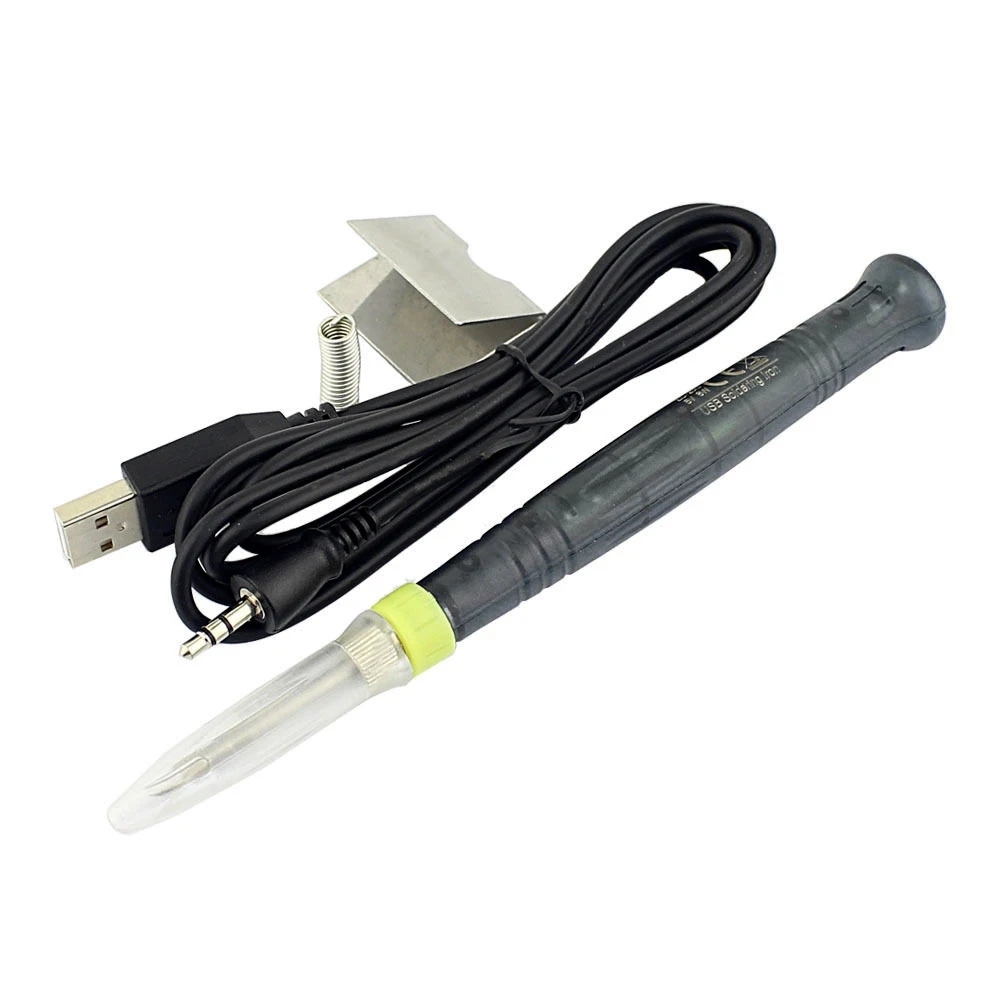 Портативный мини USB 5 в 8 Вт Электрический паяльник ручка/наконечник