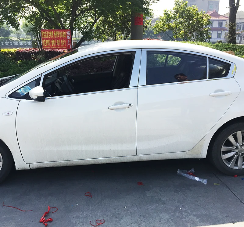 Для KIA K2 2011 2012 2013 2014 2015 2016 высокое качество Стайлинг автомобиля полосы из
