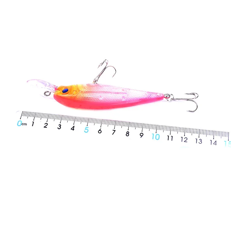 1 шт. рыболовная приманка в глубоком мелководье жесткая Pesca 10 6 г 12 8 см|Наживки для