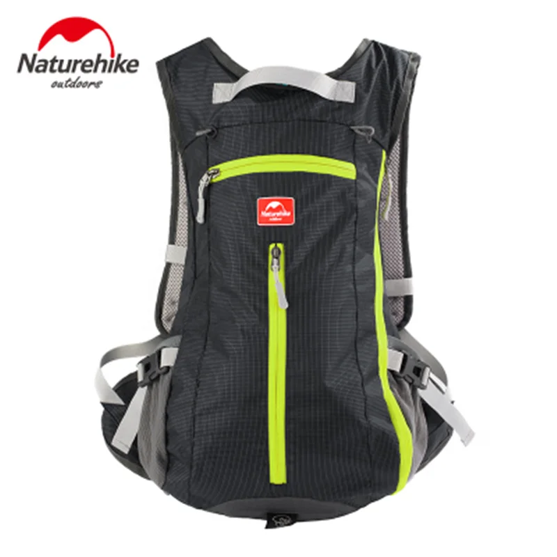 Naturehike открытый спортивный рюкзак наплечный ремень сумка для велоспорта путешествия Кемпинг Туризм 15л с сеткой шлем